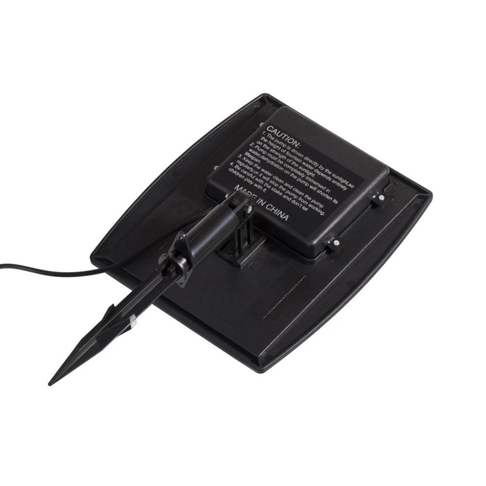 Solar Power Panel Landscape Pool Garden Fountains Pluggable Solar Power Decorative Fountain 9V 2.5W  Garden Fountains