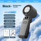 KINSCOTER Outdoor Foldable Turbo Fan - 3600mAh Rechargeable