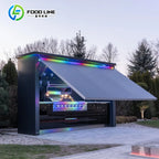 Outdoor Kitchen with bar and Pergola Outdoor Kitchen Modular Portable Outdoor Kitchen