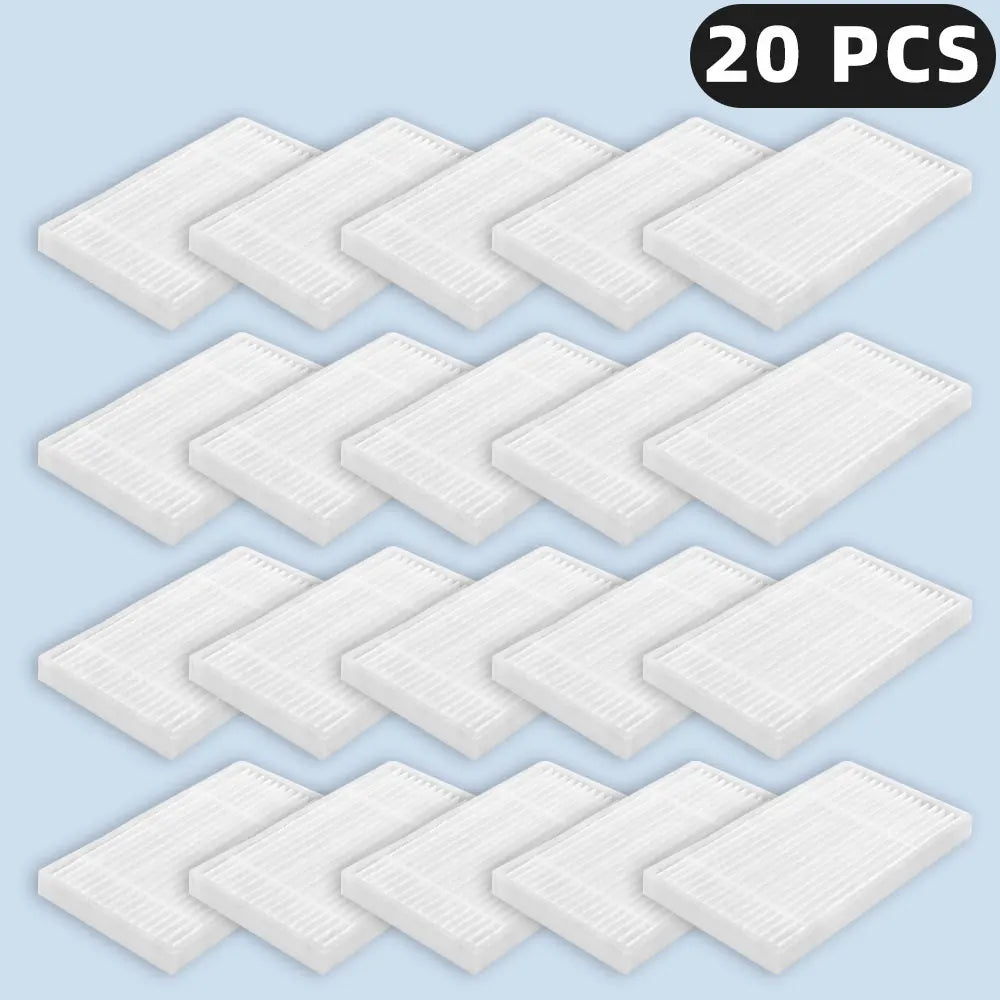 Compatible For ( ILIFE V20 / Vyzzle D10 / Laresar L10 / Lydsto R1D Edge / Roidmi Eve Rook S ) Parts Main Side Brush Filter Mop