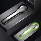 Portable Cutlery, 4 Pieces Covered Stainless Steel, Complete Dining Table Set of Tableware, Kitchen Gadget Set, Dinner Knife