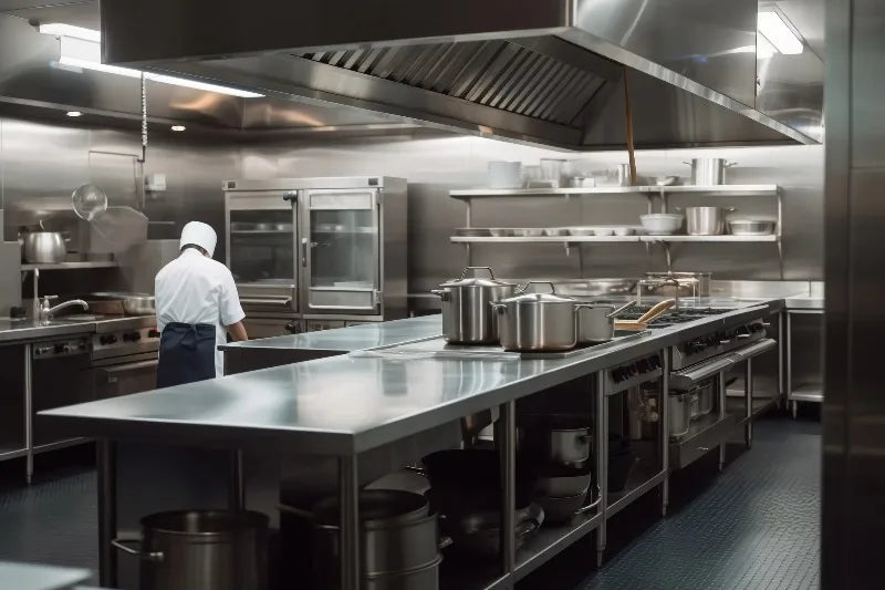 Custom Stainless Steel Kitchen Workbench Commercial Food Prep Table for Hotel and Catering Kitchen