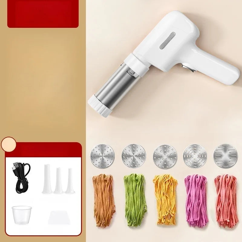 Home small pasta machine electric multifunction automatic pasta press handheld pasta machine