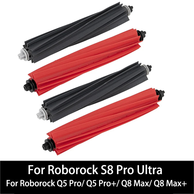 Main Brush Parts Compatible with Roborock S8/S8+/S8 Pro Ultra/Q5 Pro/Q5 Pro+/Q8 Max/Q8 Max+ Robot Vacuum Cleaner Accessories Kit