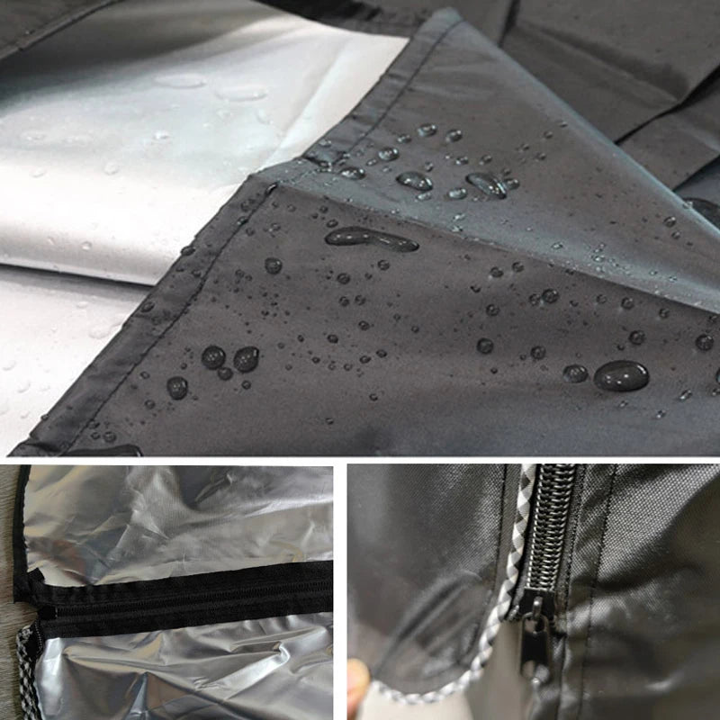 Washing Machine Cover Outdoor Sunscreen Front Load Laundry Dryer Covers Waterproof 210D Oxford Cloth Washing Machine Dust Cover