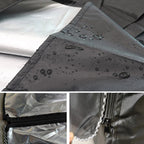 Washing Machine Cover Outdoor Sunscreen Front Load Laundry Dryer Covers Waterproof 210D Oxford Cloth Washing Machine Dust Cover