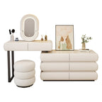 Illuminated Makeup Dressing Table with Mirror with Jewelry Cabinet Dresser Shida Furniture Organizers Mini Folding Toilet Tables