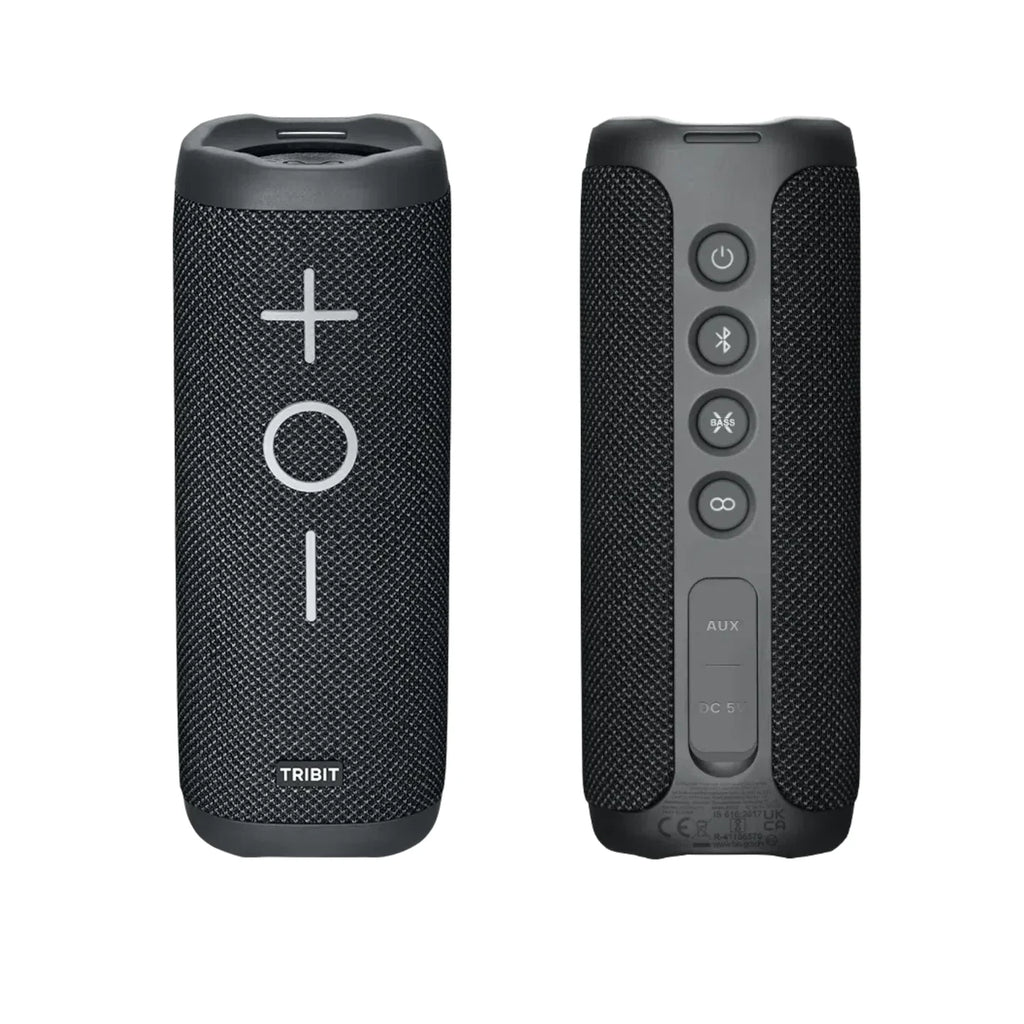 TRIBIT StormBox 2 Portable Bluetooth Speaker 34W Powerful Sound IPX7 Waterproof Wireless Speaker 24-Hour Playtime for Camping An