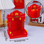 Chinese mini Fairy Ornaments Guanyin Desktop God of Wealth Mascot Crafts Buddha Shrine Entrance Decoration Car Ornaments