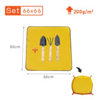 Waterproof Foldable Planting Mat Garden Mat Garden Potting Pad for Flowerpot Transplanting Mixing Soil Plant Pruning Garden Tool