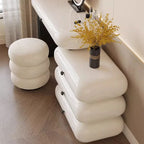 Luxury Modern Makeup Vanity Dressers For Bedroom Headdresses Hairstyles Comfortable Vanity Desk With Light Mirror With Seat