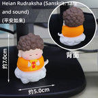 Chinese mini Fairy Ornaments Guanyin Desktop God of Wealth Mascot Crafts Buddha Shrine Entrance Decoration Car Ornaments