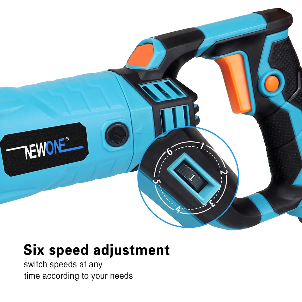 900W/1050W/1200W Electric Reciprocating Saw With Adapter Blades DIY AC Electric Saw For Wood Metal Plasitic Cutting