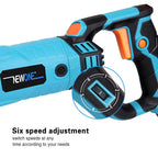 900W/1050W/1200W Electric Reciprocating Saw With Adapter Blades DIY AC Electric Saw For Wood Metal Plasitic Cutting