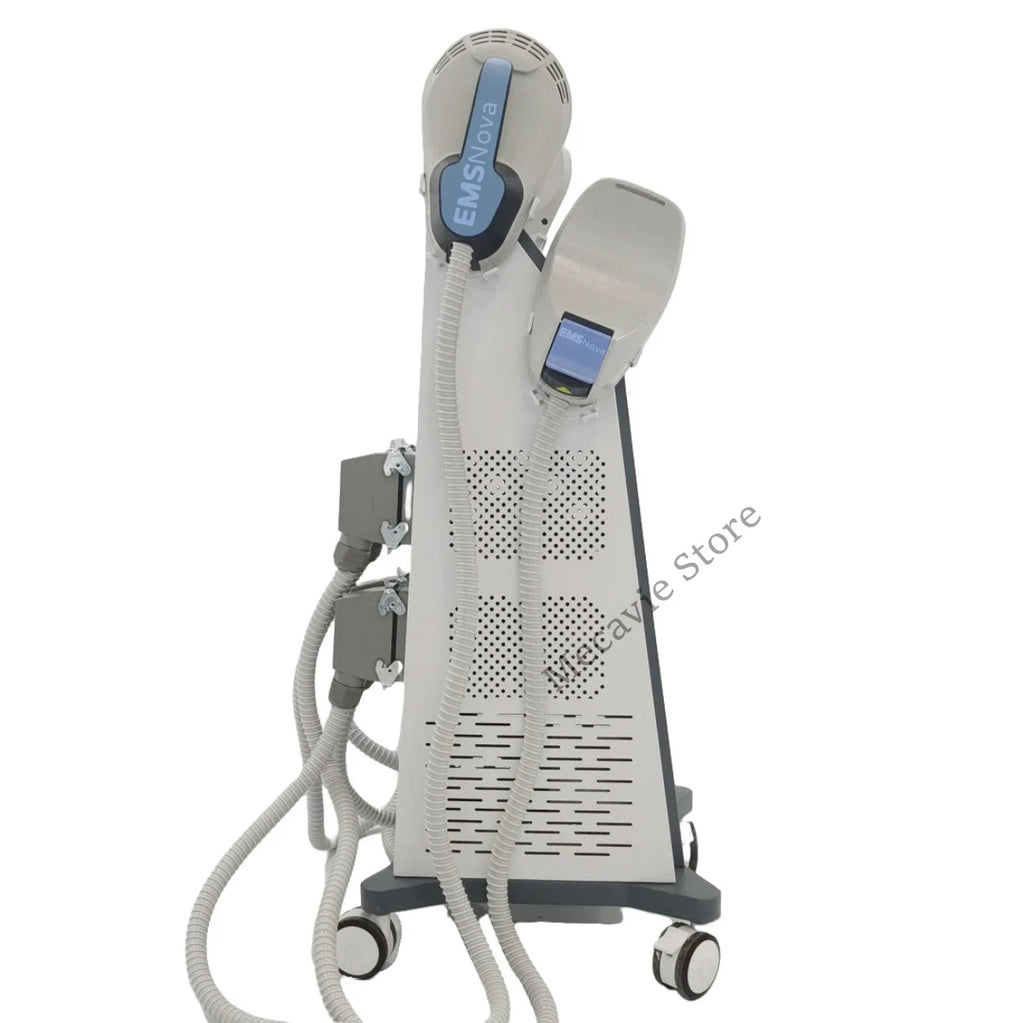 EMS 6500W MECAVIE 5 Handles Muscle Toning & Body Sculptor Device for Muscle Building Weight Loss Body Slimming Fat Reduction