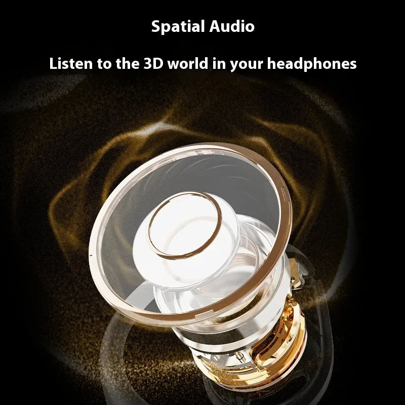 EarFun Open Jump Open-Ear Wireless Earbuds 4-mic AI Noise Cancellation Low Latency 3D Panoramic Spatial Custom Sports Headset