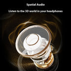 EarFun Open Jump Open-Ear Wireless Earbuds 4-mic AI Noise Cancellation Low Latency 3D Panoramic Spatial Custom Sports Headset