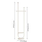 Stand Portable Clothes Rack Bedroom Floor Holder Clothes Hanger Hat Rack Home Modern Perchero De Pie Clothing Store Furniture