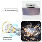 2025 NEW iOS18 ANC Air 4 Wireless Bluetooth Headphones with Active Noise Cancelling USB C Type Cable Stereo TWS Earphones