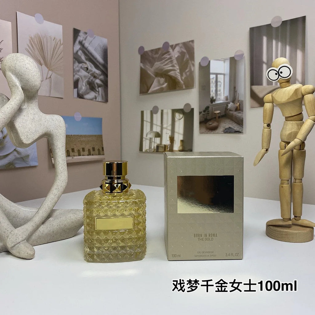 100ML Original Brand Perfume High-Quality Long Lasting Fragrance  Charming Lady Body Spray Men Women's Perfumes  Born in Roma