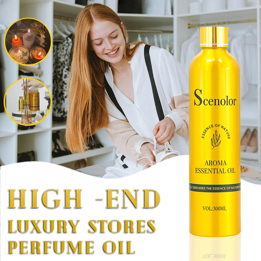 300ml French Oud Fragrance Oil - Long-Lasting Hotel & Home Perfume