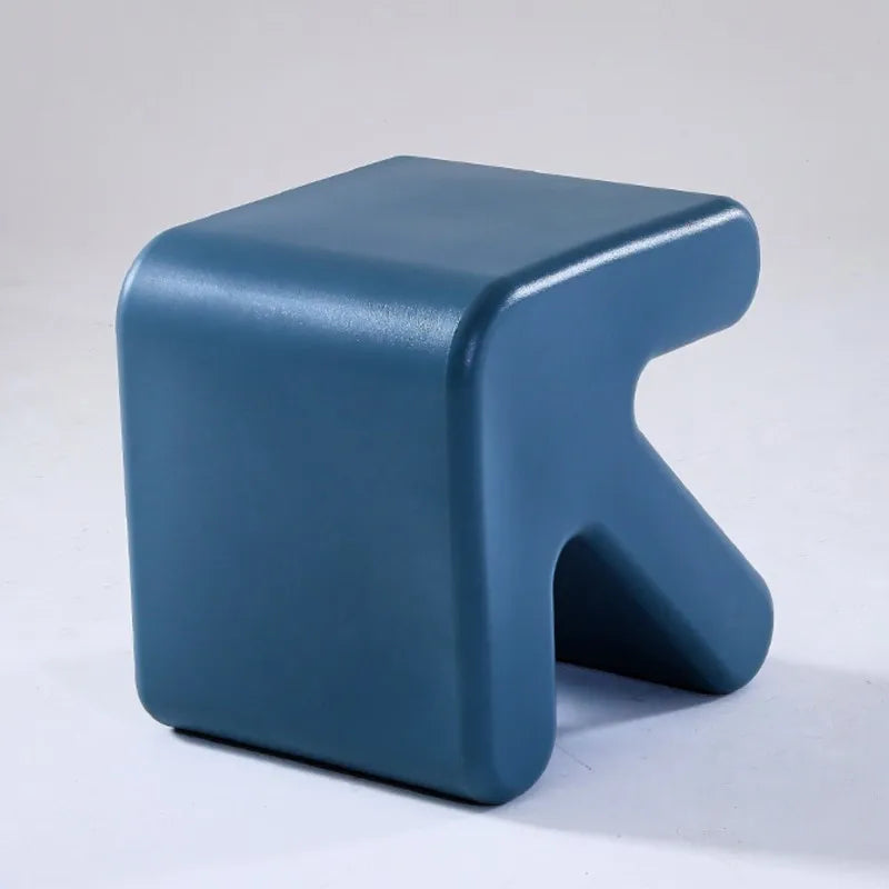 FULL LOVE Nordic Small Stool Household Children's Bench Creative Arrow Thickened Plastic Fitting Room Door Shoe Changing Stool
