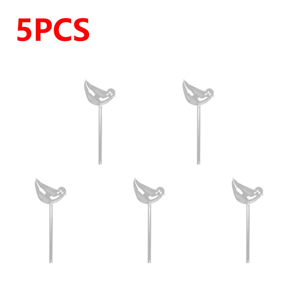 1-15PC Automatic Plant Watering Bulbs Self Watering Bird Shape Water Device Drip Irrigation System for Home Garden Flower Plants