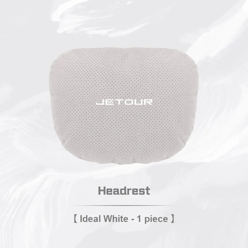 For CHERY JETOUR t2 t3 X70 X70S X70M X90 PLUS X95 Car Headrest Lumbar Support Seat Neck Pillow Breathable Suede Pillow Accessory