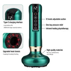 Intelligent Electric Cupping Device | Vacuum Negative Pressure Meridian Massager with Heating