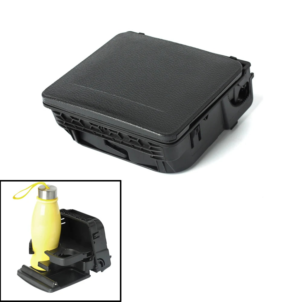 Rear Armrest Central Drink Holder Cup Durable ABS Plastic Material For 2005-2013 VW Jetta MK5 Golf MK6 1K0862532 1K0862532F9B9