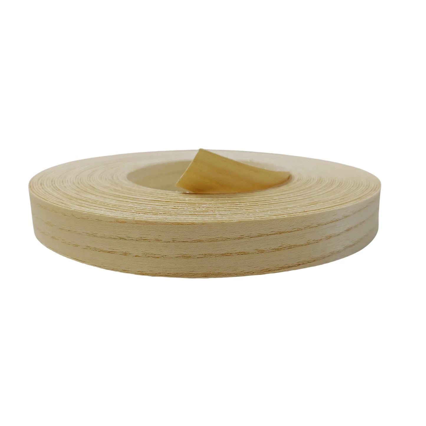 Pre-glued Maple/Birch/Oak/Pine/Walnut/Cherry/Ash/Acacia Wood Edge Banding Strip,Iron on Veneer Edging Trim for Furniture Repair