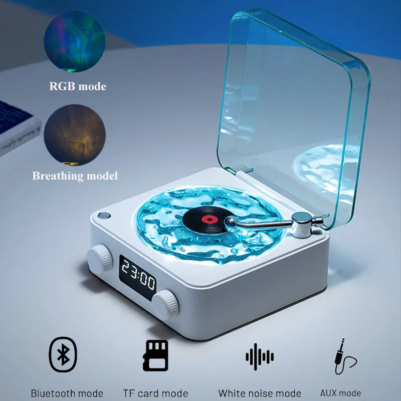 Mini Retro White Noise Bluetooth Speaker - Sleep Aid & RGB