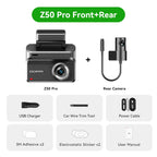 2025 New DDPAI Dash Cam Z50 Pro 4K UHD 3"IPS Display Built-in GPS ADAS