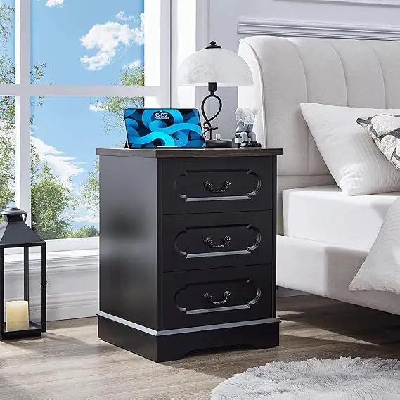 5 Drawer Dresser for Bedroom Farmhouse Cherry Wood Chest of Drawers for Bedroom Dresser, Rustic 46" Tall Wide Drawers Dressers