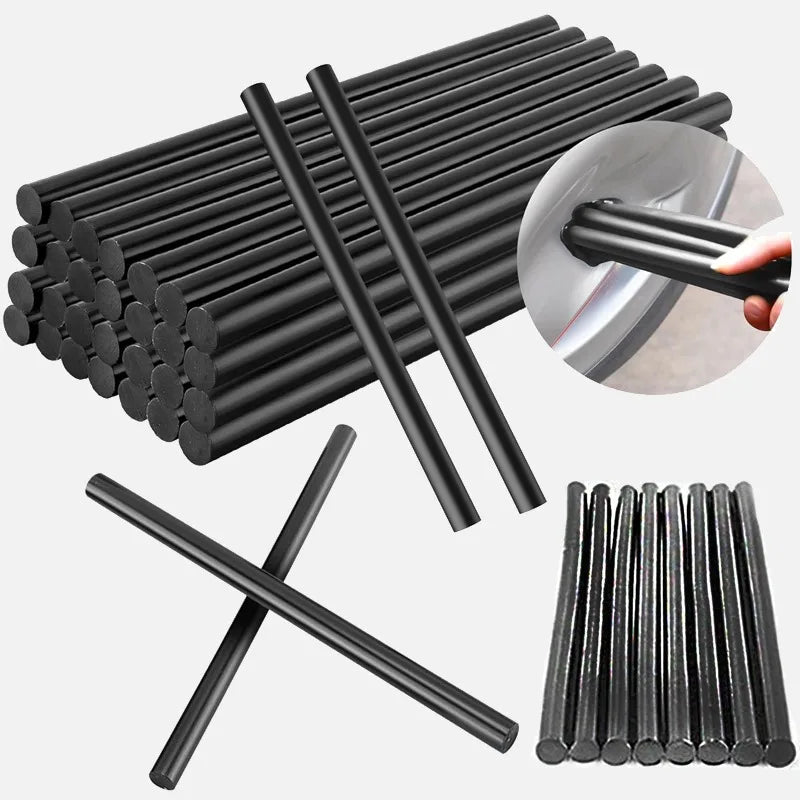 Black Hot Melt Glue Sticks for Electric Glue Gun Craft Album Alloy Accessories Car Dent Paintless Sealing Repair Festival Decor