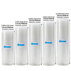 Vacuum Sealer Bags Rolls for Food Commercial Grade BPA Free Puncture Prevention Great for Sous Vide Cooking