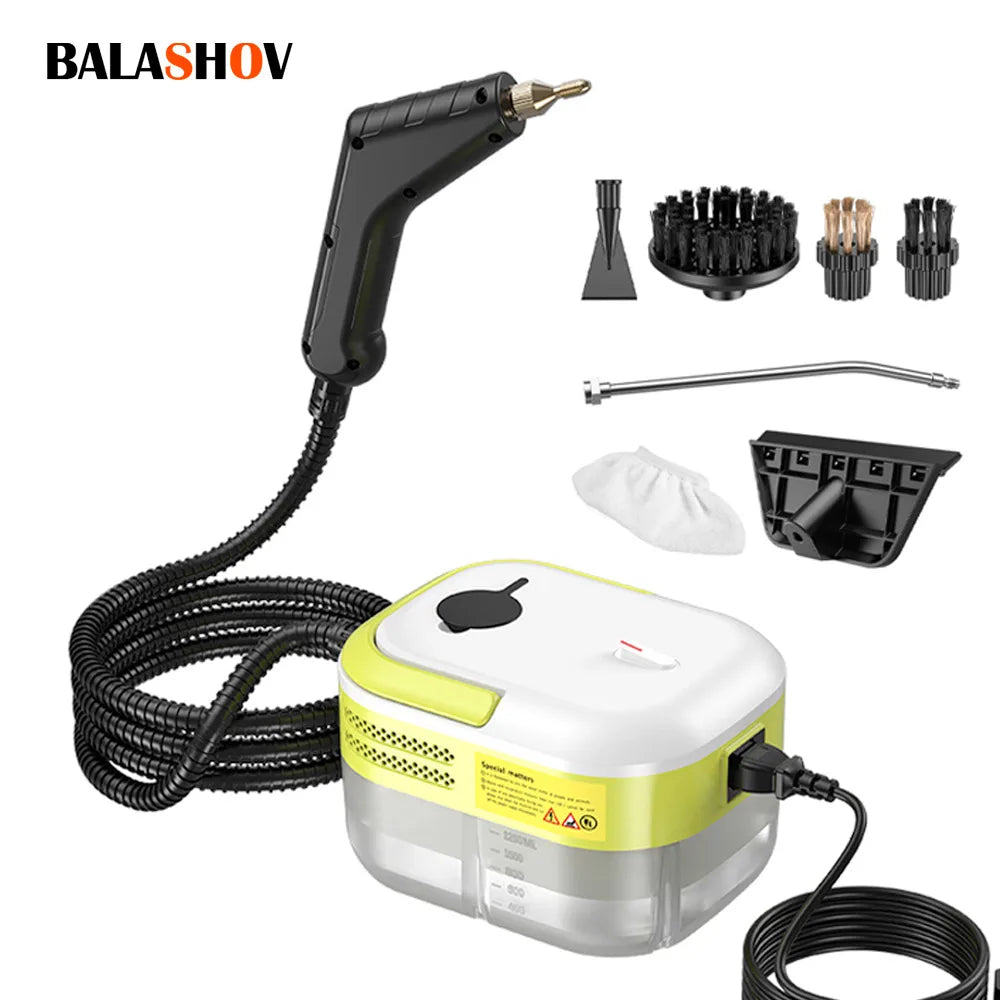 High PressureTemperature Steam Cleaner Steam Mop Sterilization Handhled Household Air Conditioner Kitchen Furniture Bathroom Car