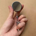 Kitchen Towel Clip Retractable Metal Non-slip Multifunction Adhesive Wall Mount Dishwasher Towel Clip for Smooth Walls Home