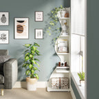 Stylish Corner Bookcase