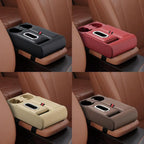 Car Armrest Box Heightening Pad Multifunctional Storage Box Water Cup Case Luxury Vehicle Storage Tissue Holder Organizer N3F6