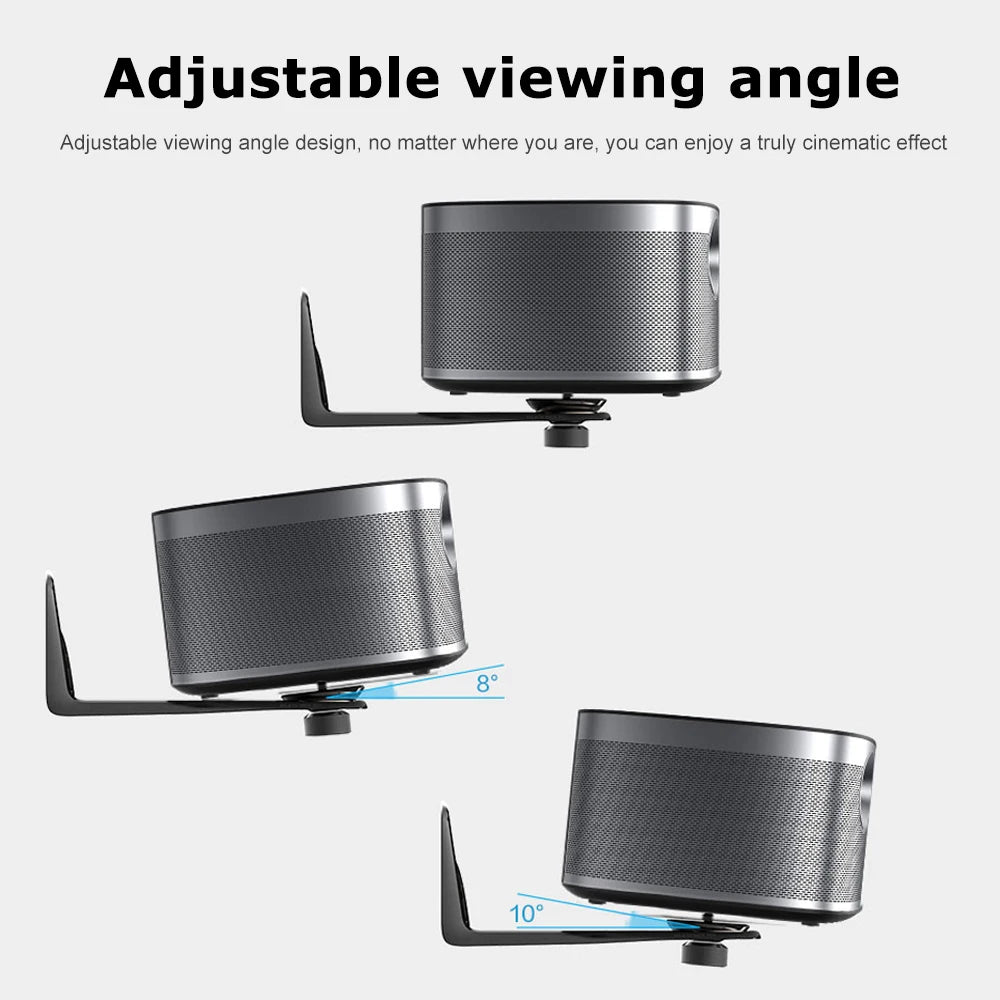 Wall mount Bracket for XGIMI projector Accessories Adjustable Angle for Changhong M4000, Dangbei mars pro. Xiaomi projector