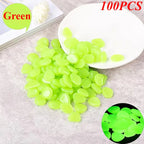 1cm small artificial luminous stone vase decorated with potted plants, fluorescent fish tank for landscaping, pebbles