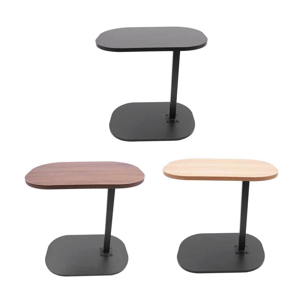 C-shaped Side Table, Small Coffee Table, Height Adjustable Side Table