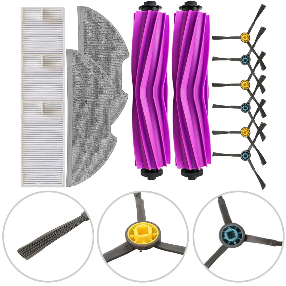 Efficient Cleaning Accessories for Eureka E20 Plus Comprehensive Set of Replacement Parts Including 2 Main Brushes and More