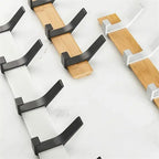 Stylish Nordic Fashion Coat Rack Wall Mount Hanger with Hooks for Clothes Keys Hats Hallway Living Room Furniture Decor