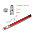Automatic Electric Roller Curtain Motor for 38mm Tube Blinds Shutter Control by Switch Suit for 100V to 240V