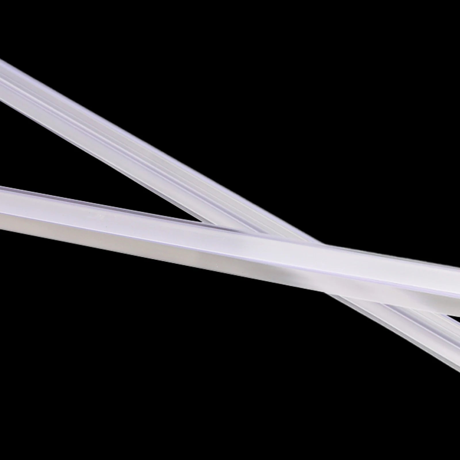 2pcs Shower Door Seal Strip 6/8/10/12mm 50cm Water Deflector Rubber Strip Transparent For Glass Door Sealing Bathroom Decoration