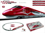 Simulation Harmony Electric Railway Train Electric Train Harmony Bullet Train Mold Educational Building Blocks Gifts