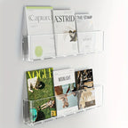 Organizer Picture Book Display Cabinet Bookshelf Children's Wall Behind the Door Reading Magazine Storage Wall Hanging Bookshelf