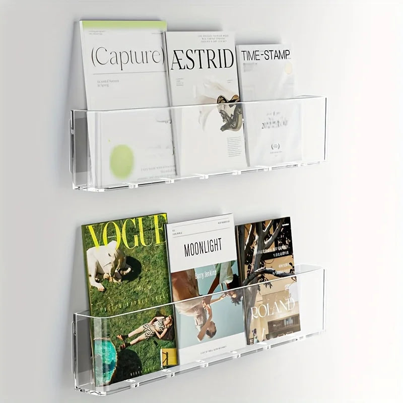 Organizer Picture Book Display Cabinet Bookshelf Children's Wall Behind the Door Reading Magazine Storage Wall Hanging Bookshelf